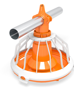 Feed pan cpl BigPan 2 330-14 without shut-off